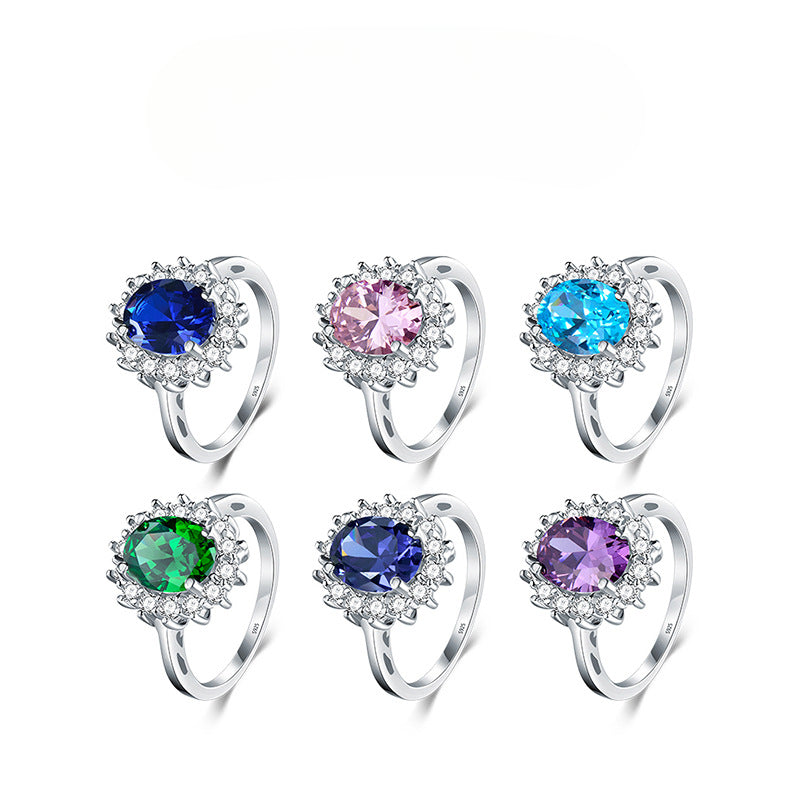 Wholesale Retro Simple Versatile 925 Silver Ring